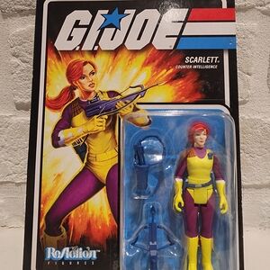 Scarlett Action Figure - Red, Yellow, and Purple